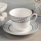 A couple of tea "Boleyn" Cup 220 ml, 10,5x8,8х7 cm, saucer 14 cm A couple of tea "Boleyn" Cup 220 ml, 10,5x8,8х7 cm, saucer 14 cm
