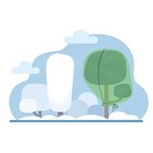 Чехол для растений, прямоугольный на молнии, 200 × 160 см, спанбонд с УФ-стабилизатором, плотность 60 г/м², цвет МИКС 4565472