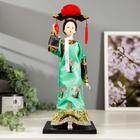 Кукла коллекционная "Китаянка в национальном платье" 32х12,5х12,5 см - фото 233994