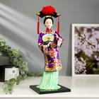 Doll collection "Chinese woman in national dress with a fan" 32х12,5x12,5 cm