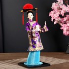 Кукла коллекционная "Китаянка в национ. платье с письменами" МИКС 32х12,5х12,5 см - фото 2038777
