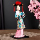 Кукла коллекционная "Китаянка в национальном платье с письмом" 32х12,5х12,5 см - фото 234022