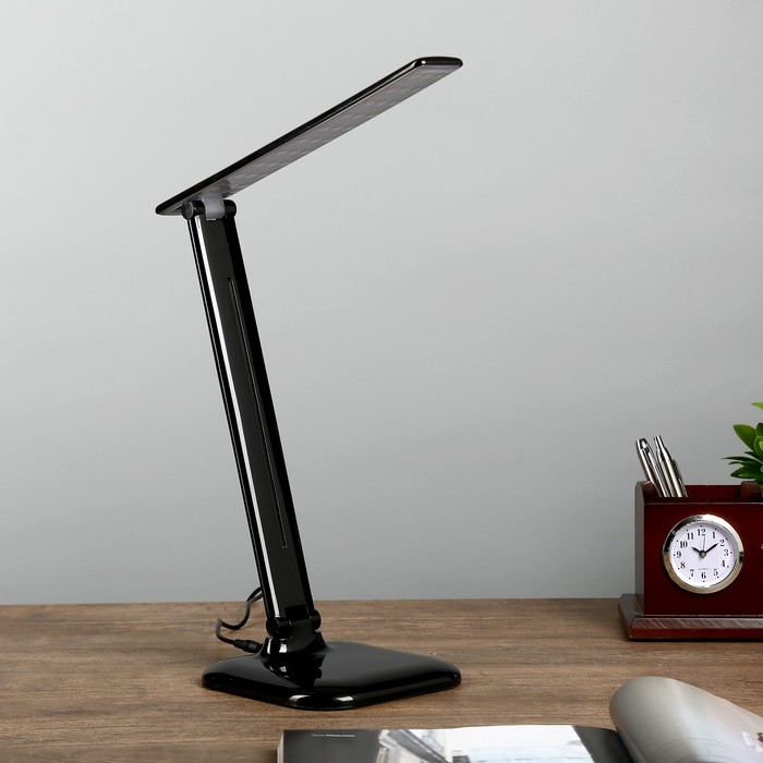 Настольная лампа на подставке NL30 LED 9Вт черный - фото 552543