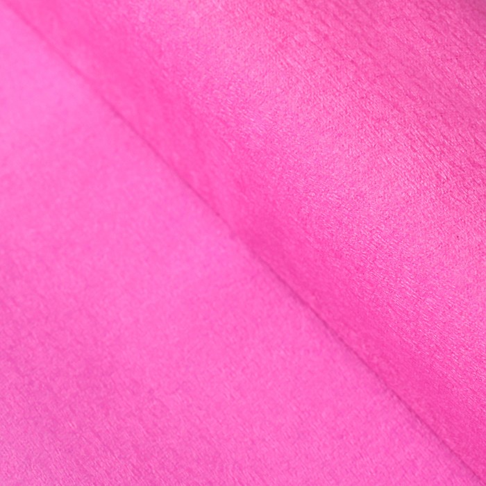 Бумага тишью гофрированная, цвет светло-розовый