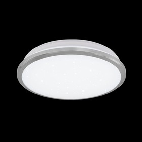 Светильник Луна, 16Вт LED, 1200Lm, 3000K, хром, IP54