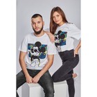 Футболка "Summer" Микки Маус, р. 48, белый Футболка "Summer" Микки Маус, р. 48, белый