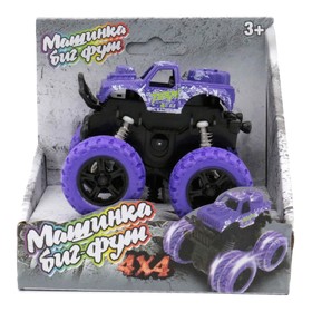 Машинка инерционная Funky Toys 4х4, цвет фиолетовый