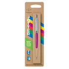 Ручка гелевая Parker Jotter Color M, корпус пластиковый, розовый, черные чернила, блистер - фото 714312