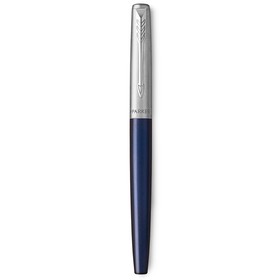 Ручка перьевая Parker Jotter Core F63 Royal Blue CT M, корпус из нержавеющей стали