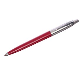 Ручка шариковая Parker Jotter K60 красный M, корпус из нержавеющей стали, синие чернила