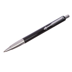 Ручка шариковая Parker Vector Standard K01 Black CT M, пластиковый корпус, синие чернила