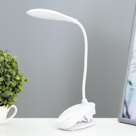Desk lamp sensor on clothespin 