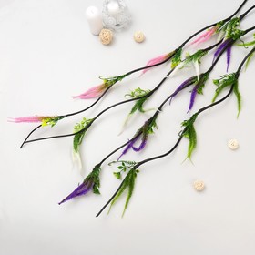 Decor branch "Forest flowers" 150 cm mix (price for 1 piece) packing 5pcs
