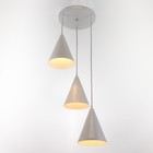 Люстра 1342016/3 3хE14 40W белый - фото 3452411