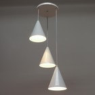 Люстра 1342016/3 3хE14 40W белый - фото 3452412