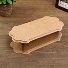 Шкатулка фигурная для декора из МДФ 22х11х6 см Шкатулка фигурная для декора из МДФ 22х11х6 см