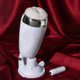 Мастурбатор реалистичный "Штучки-дрючки", вагина, TPR, цвет телесный, 21 см