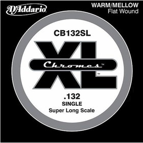 Отдельная струна для бас-гитары D'Addario CB132SL Chromes Bass 132, Super Long Scale