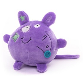 Мягкая игрушка Button Blue «Мышка», фиолетовая, 10 см