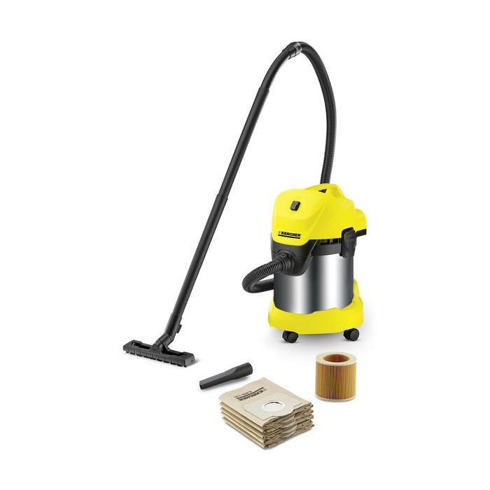 Пылесос Karcher WD 3 Premium Jubilee, 1000 Вт, всасывание 200 Вт, 17 л, шланг 2 м 4614694