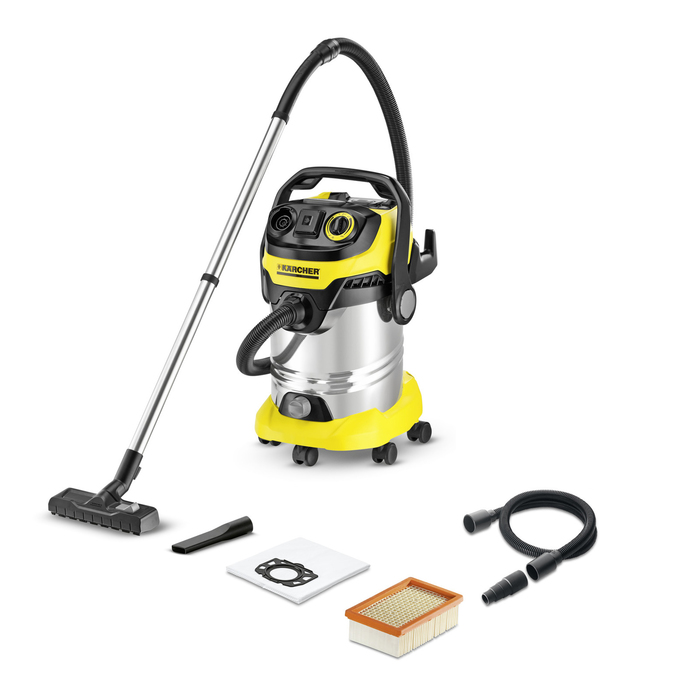 Пылесос Karcher WD 6 Premium, 1300/260 Вт, 30 л, шланг 2.2 м 4614697