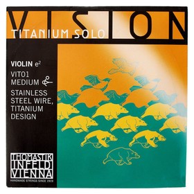 A separate e/mi string for the Tomastik Vit01 Vision Titanium 4/4 violin, average tension