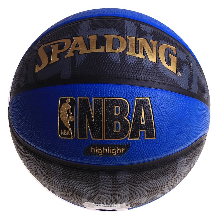 Черно синий мяч. Мяч Spalding NBA. Мяч Spalding NBA 7. Баскетбольный мяч Spalding NBA Highlight, 7. Мяч баскетбольный Spalding Highlight.