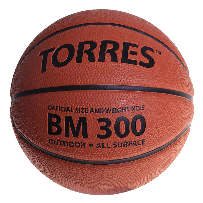Мяч баскетбольный Torres BM300, B00013, размер 3