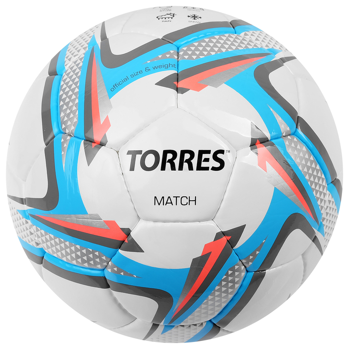 Мяч футбольный Torres Match, F30024, размер 4