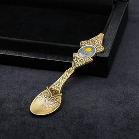 Spoon "Kazakhstan - eagle" (Kazakhstan), 11 x 2.5 cm