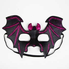 Карнавальная маска «Летучая мышь», цвет чёрный