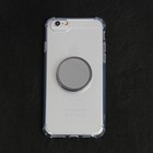 Чехол LuazON для телефона iPhone 7/8, противоударный с попсокетом, к магнитному креплению Чехол LuazON для телефона iPhone 7/8, противоударный с попсокетом, к магнитному креплению