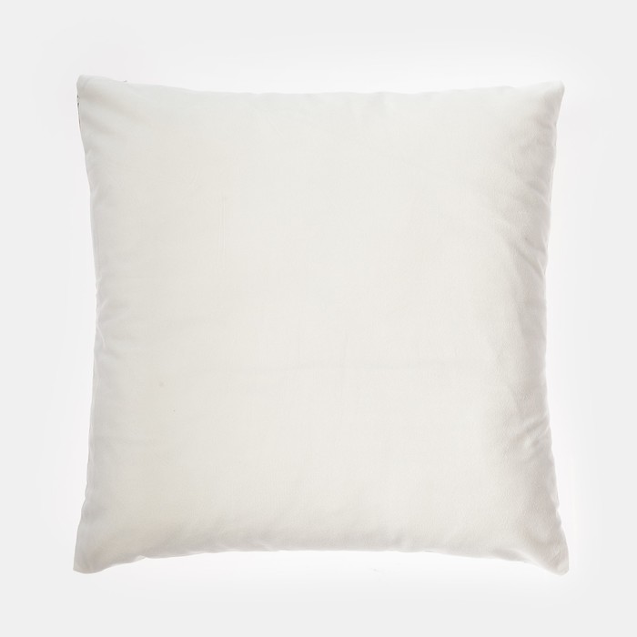 Чехол на подушку Этель "Keep calm" цв.белый 42 х 42 см, 100% п/э - фото 798308509