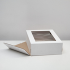 Кондитерская упаковка с окном, 39 х 29 х 12 см 4609483