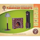 Модель деревянная сборная «Часы, лампа и камин» 4614192 - фото 7077742