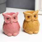 Ceramic oil burner "Confused owl" MIX 8x6,5x5,5 cm Ceramic oil burner "Confused owl" MIX 8x6,5x5,5 cm