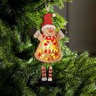 Подвеска световая "Снеговик", 24х12х2 см, 4 LED, бат.(в комп), Т/БЕЛЫЙ Подвеска световая "Снеговик", 24х12х2 см, 4 LED, бат.(в комп), Т/БЕЛЫЙ