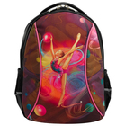 Рюкзак для гимнастики 216 M-032, цвет чёрный/розовый - фото 727154