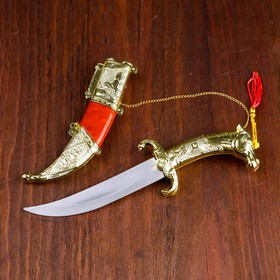 Сув. изделие нож, ножны серебро с красным, клинок 22 см в Донецке