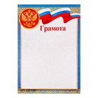 Грамота "Символика РФ" триколор Грамота "Символика РФ" триколор