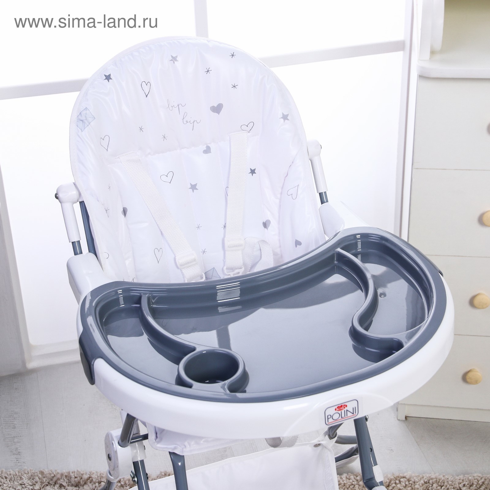 polini kids 252 стульчик для кормления