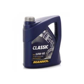 Масло моторное MANNOL 10w40 п/с Classic, 4 л 3946733