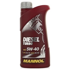 Масло моторное MANNOL 5w40 син. Diesel Turbo, 1 л 3946842