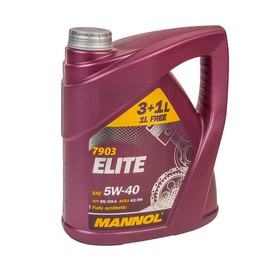 Масло моторное MANNOL 5w40 син. ELITE, 4 л 3946845