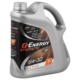 Масло моторное G-Energy Synthetic Active 5W-30, 4 л 4136867