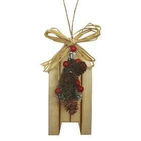 Creativity kit - design Christmas tree ornament "Tree with a bow"