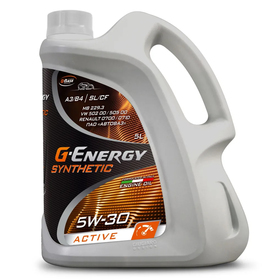 Масло моторное Газпромнефть, 5W-30, "G-Energy", Synthetic Active, 5 л 4628327