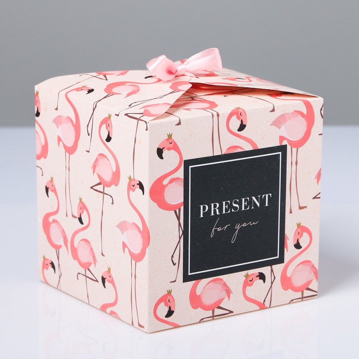 Коробка складная Present for you, 12 × 12 × 12 см