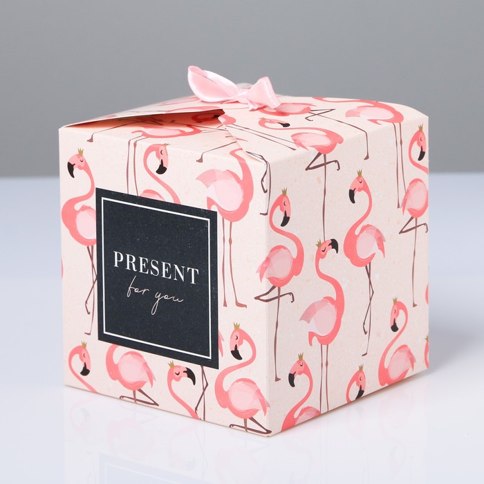 Коробка складная Present for you, 12 × 12 × 12 см - фото 798320497 Коробка складная Present for you, 12 × 12 × 12 см - фото 798320497