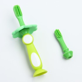 {{photo.Alt || photo.Description || 'Детская зубная щетка-массажер,силикон, с ограничителем на присоске, цвет МИКС'}}